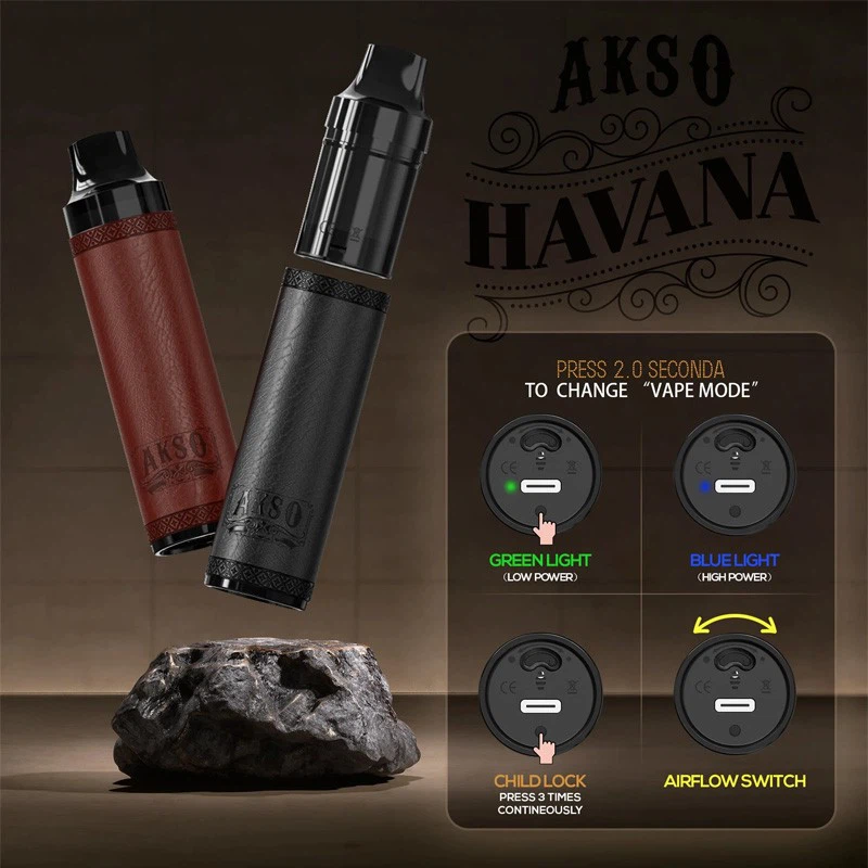 AKSO HAVANA POD 5000 Puff high quality